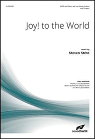 Joy to the World SATB choral sheet music cover Thumbnail